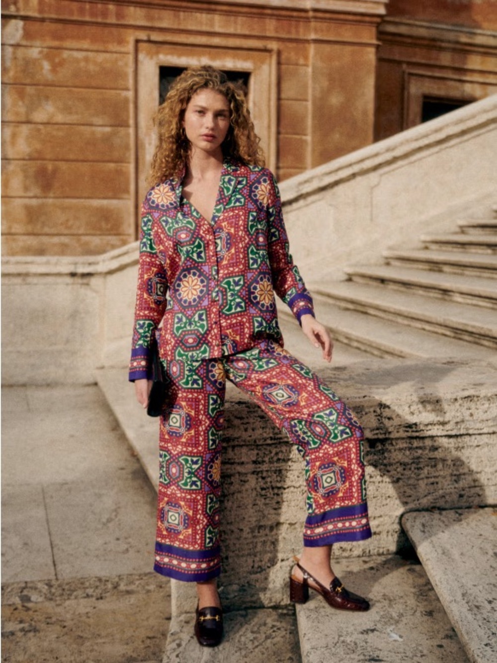 ✨Sezane Multicolor Blouse